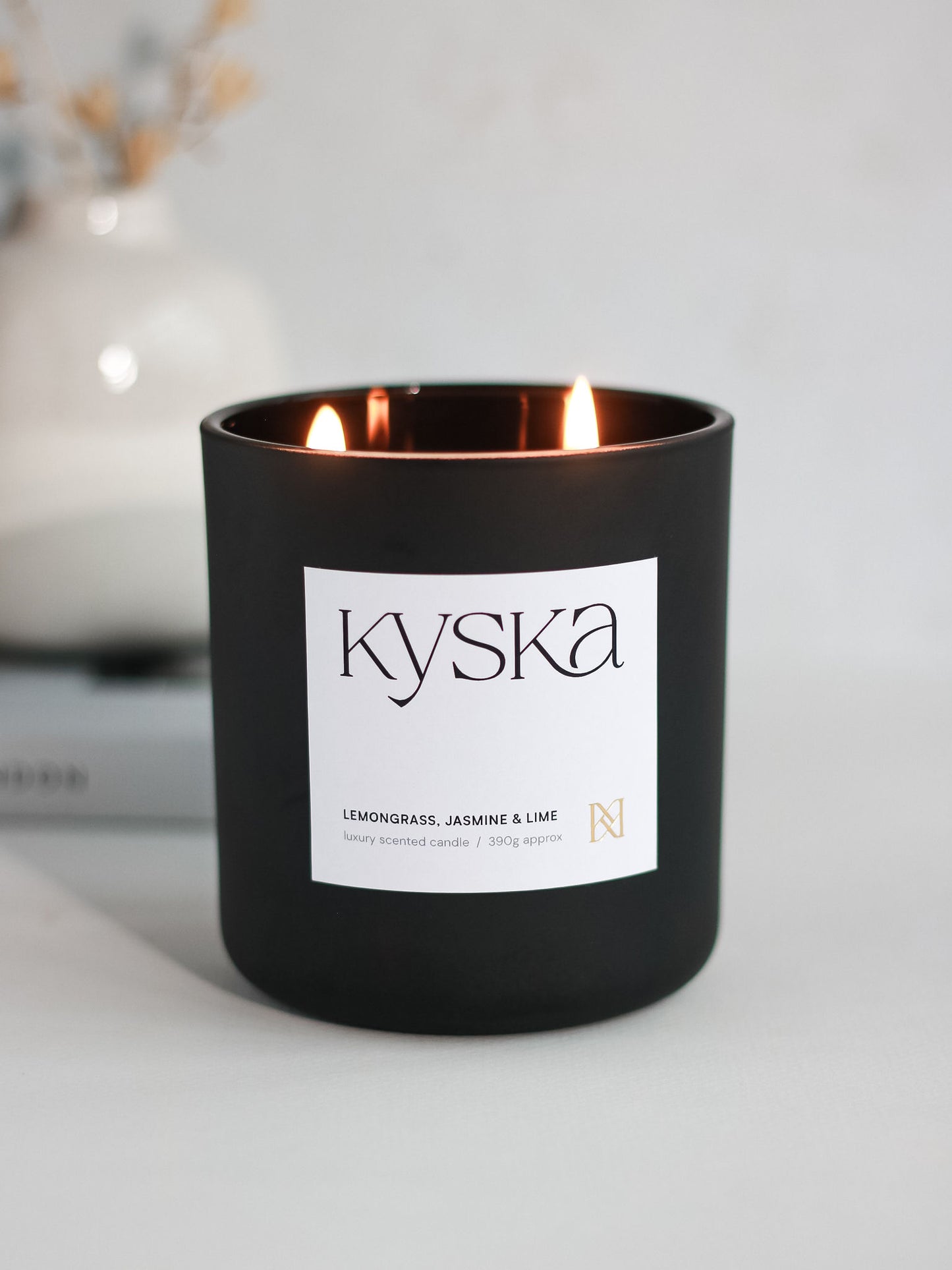 Luxury Scented Candle - Lemongrass Jasmine & Lime